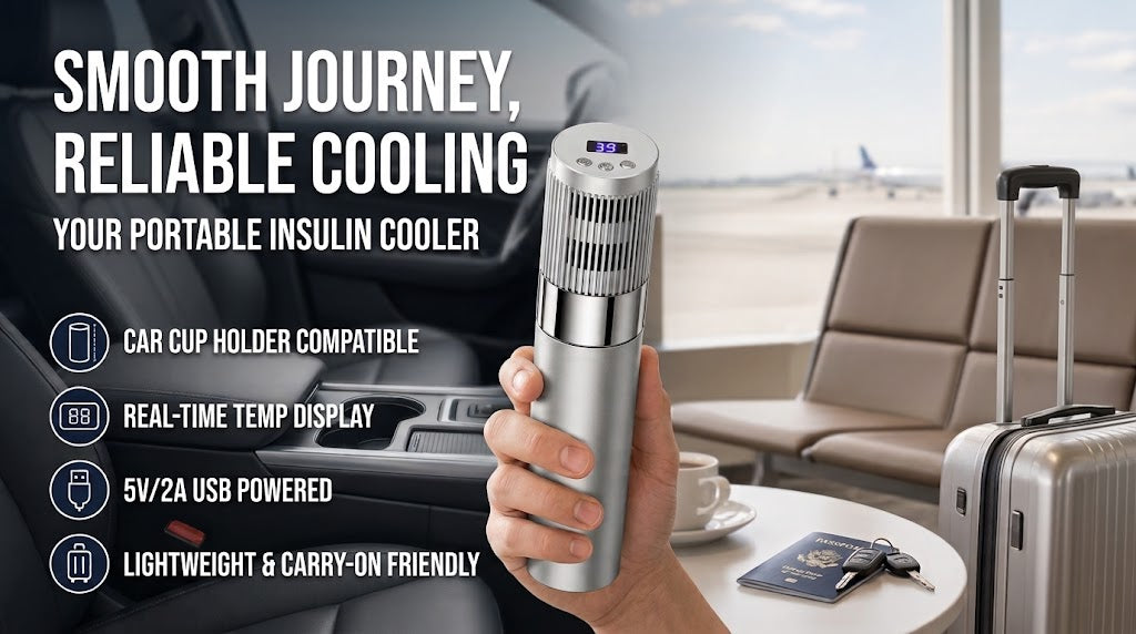 Can You Keep Insulin Cool While Traveling? How the GripVolt Portable Insulin Cooler Works