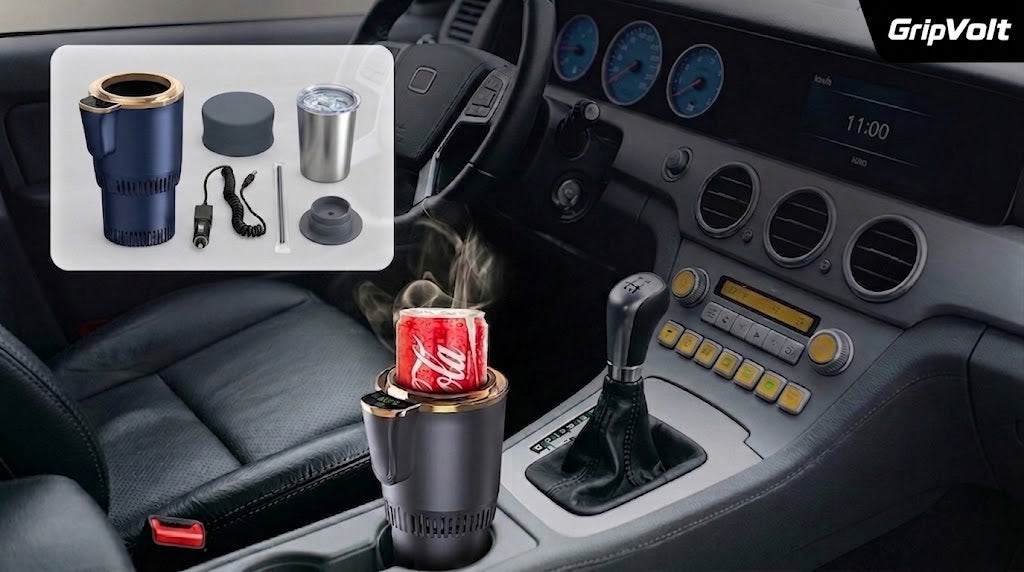 How Is the Upgraded GripVolt Smart Car Cup Holder Cooler & Warmer Different From the Previous Model?