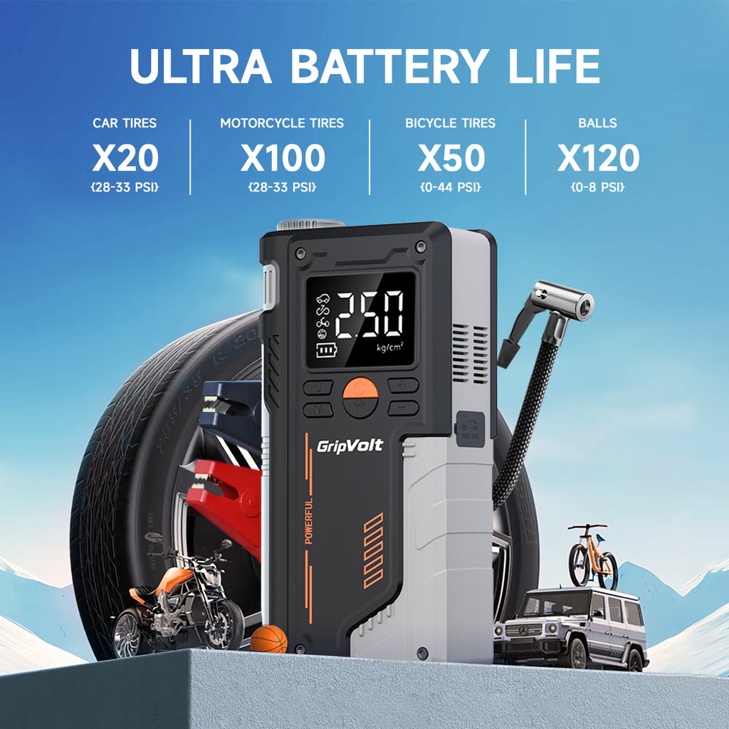 GripVolt T7 MAX 1000A Starthilfe 