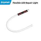 GripVolt Flexible LED Inspection Light | Bendable Silicone Work Light for Car Repair, 3 Modes Rechargeable Mechanic Flashlight for Engine Bay, Garage & Camping