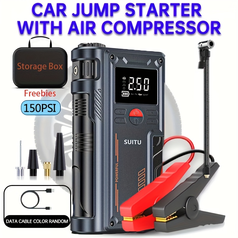 GripVolt X1 Portable 1000A Car Jump Starter
