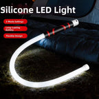 GripVolt Flexible LED Inspection Light | Bendable Silicone Work Light for Car Repair, 3 Modes Rechargeable Mechanic Flashlight for Engine Bay, Garage & Camping