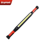GripVolt Magnetic LED Work Light | USB Rechargeable Auto Repair Light with Hooks, Clips, 4 Lighting Modes & 360° Rotation