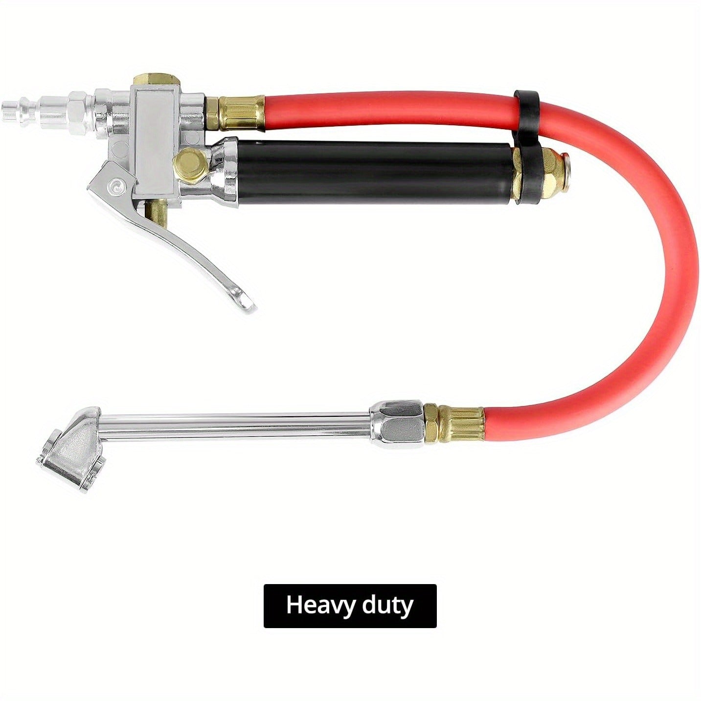 GripVolt L1 Heavy Duty Tire Inflator with Dual Head Chuck