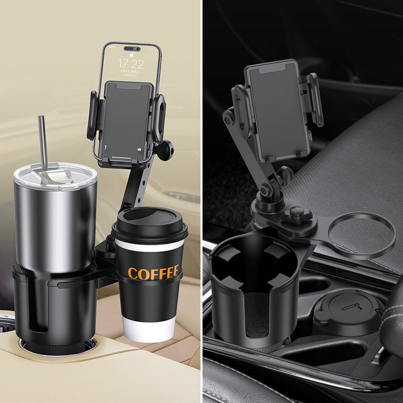 Car Cup Holder Expander – Multi-Function Beverage & Phone Stand