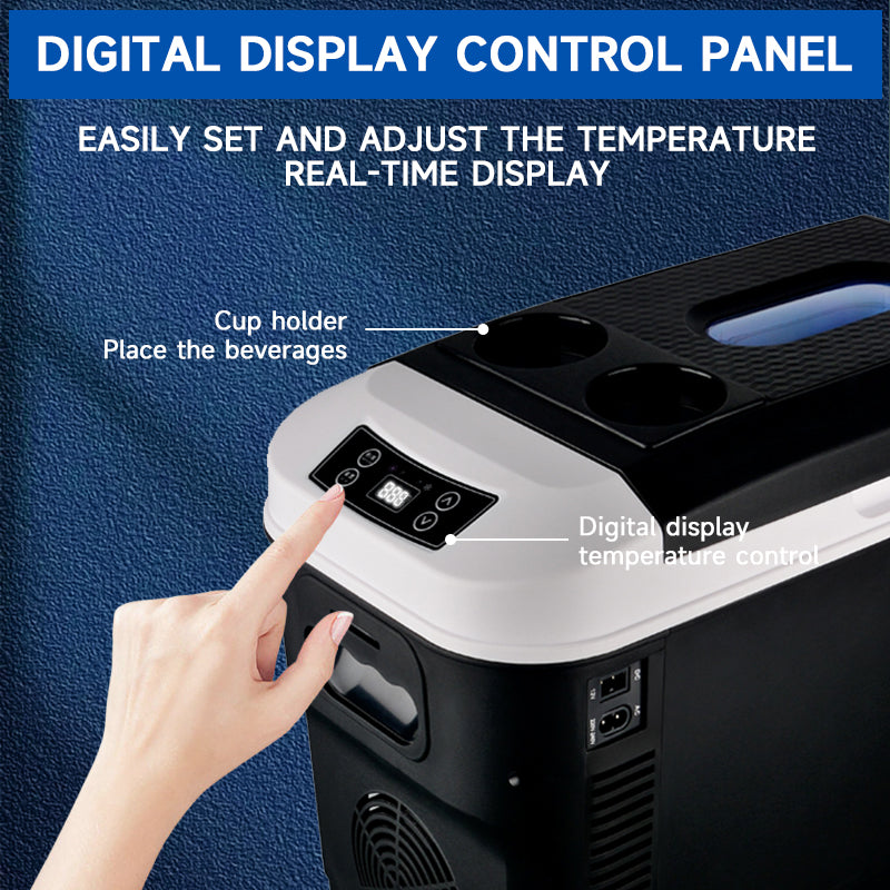 GripVolt CB-X1 Tragbarer Mini-Autokühlschrank