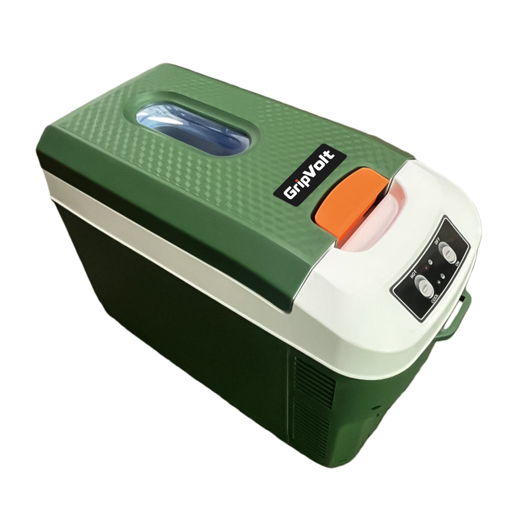 Gripvolt 10L Portable RV Refrigerator – Green