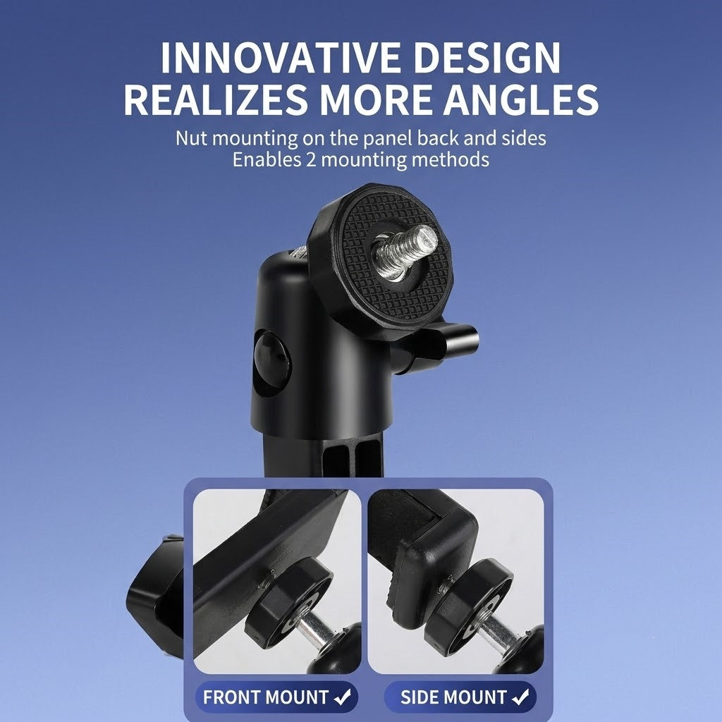 GripVolt Car Phone Camera Mount | Vacuum Suction Dashboard Holder with 360° Rotation for Driving Videos, Vlogging, Live Streaming & Navigation