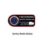 Gripvolt Car Surveillance Warning Sticker