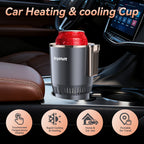 GripVolt Cooling & Heating Car Cup Holder - Drink Chiller Machine