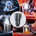 GripVolt Cooling & Heating Car Cup Holder - Drink Chiller Machine