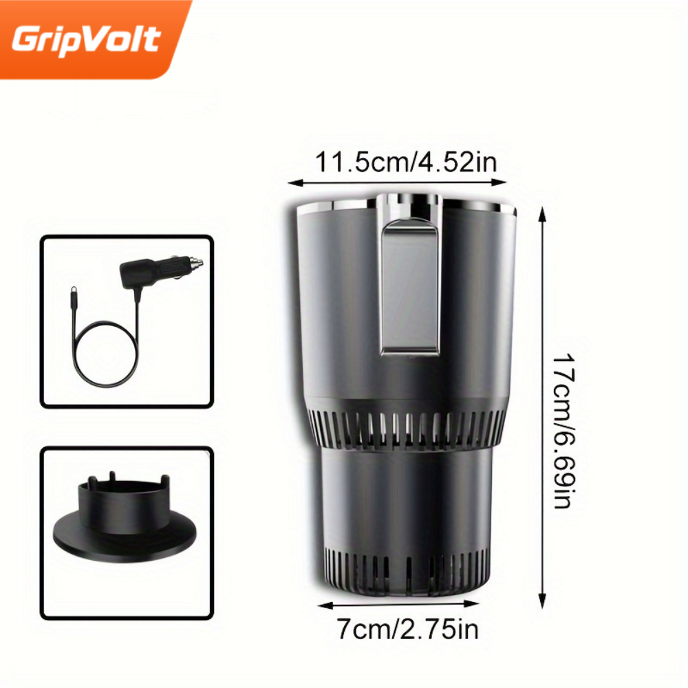 GripVolt A1 Flex Cooling & Heating Car Cup Holder