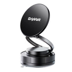 Gripvolt Vacuum Suction Cup Magnetic Car Phone Holder – 360° Rotation, Strong Sticky Base, Universal Magnet Kit