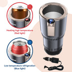 GripVolt Cooling & Heating Car Cup Holder - Drink Chiller Machine
