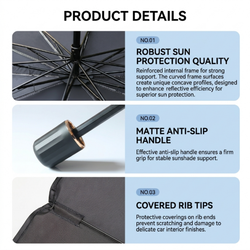Large Windshield Sunshade Umbrella for Car
