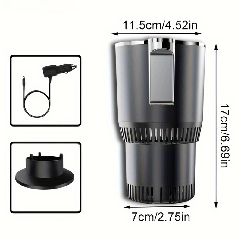 GripVolt A1 Flex Cooling & Heating Car Cup Holder