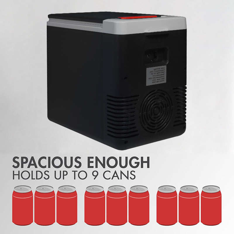 GripVolt 12V Dual-Use Mini Car Refrigerator