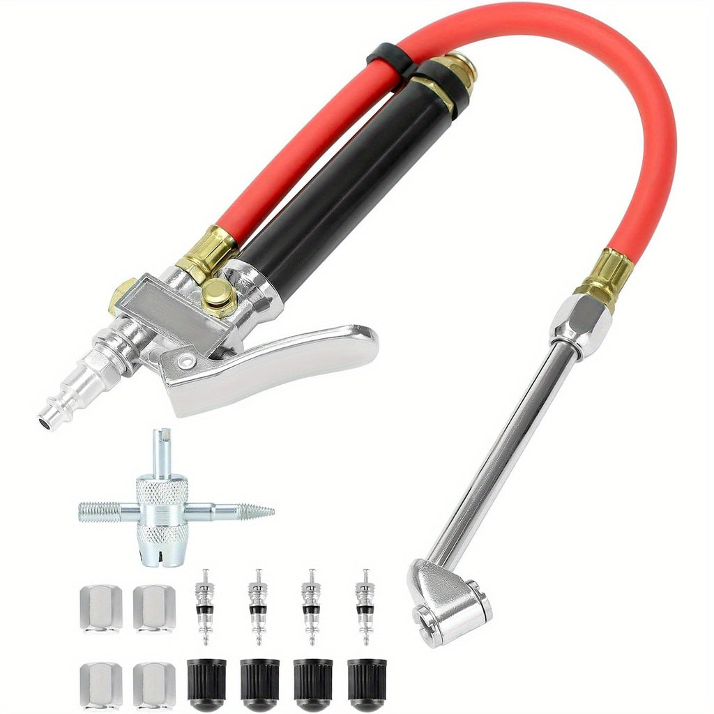 GripVolt L1 Hochleistungs-Reifenfüller mit Doppelkopf-Anschluss