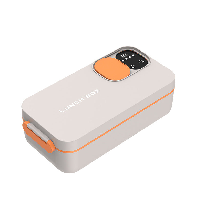 GripVolt Cordless Heated Lunch Box | Rechargeable Electric Food Warmer with Adjustable Temperature for Truck Drivers, Cars & Travel