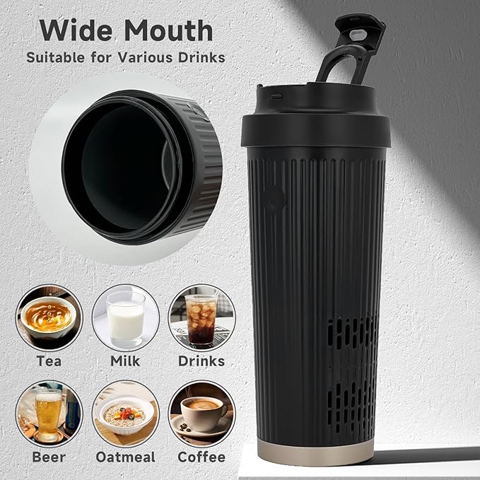 GripVolt A1 Pro Cooling and Heating Car Cup