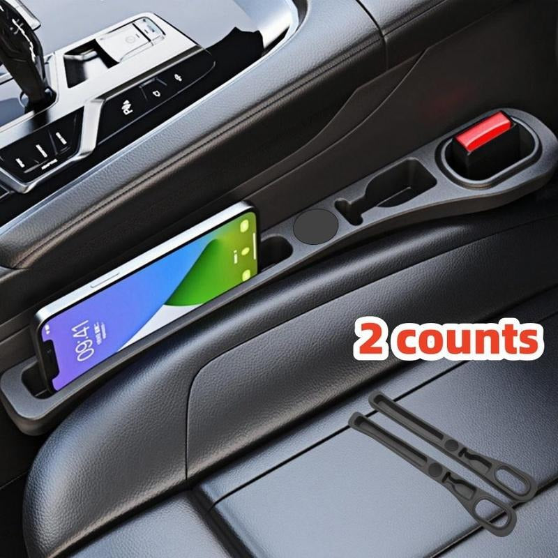 GripVolt Car Seat Gap Filler Organizer with Phone Slot