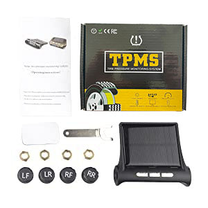 GripVolt Solarbetriebenes Reifendruck- und Temperaturüberwachungssystem in Echtzeit 