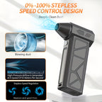 GripVolt iBlow-1 Powerful Turbo Air Blower & Vacuum