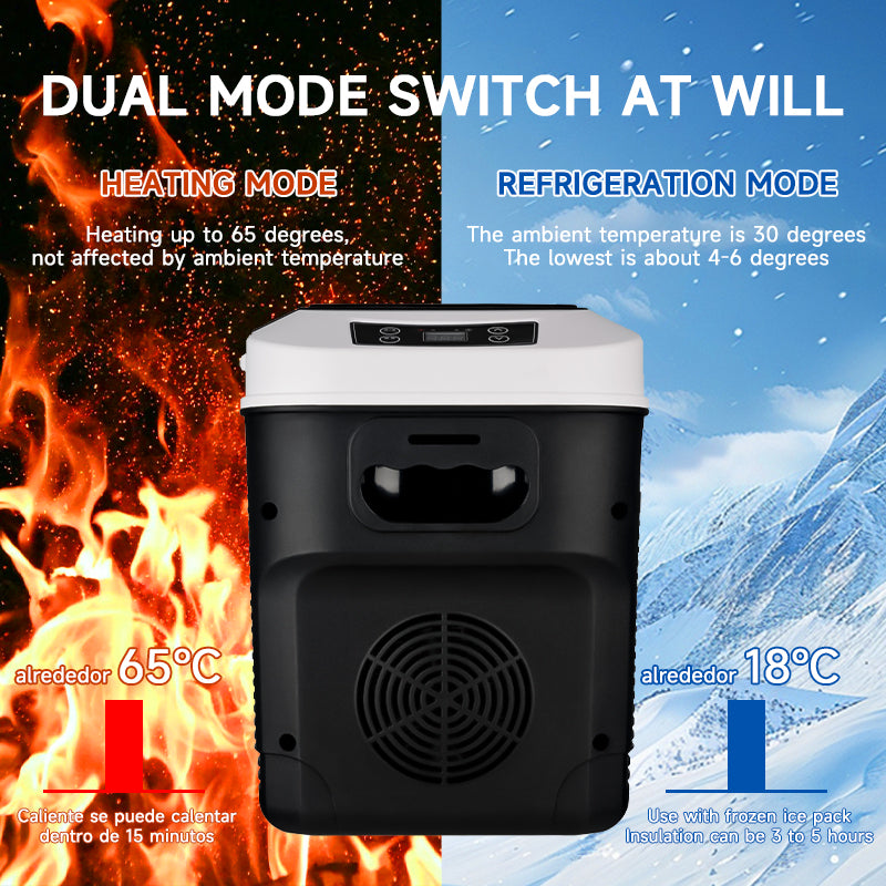 GripVolt CB-X1 Portable Mini  Car Refrigerator