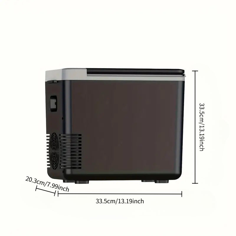 GripVolt 12V Dual-Use Mini Car Refrigerator