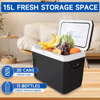 GripVolt CB-X1 Tragbarer Mini-Autokühlschrank