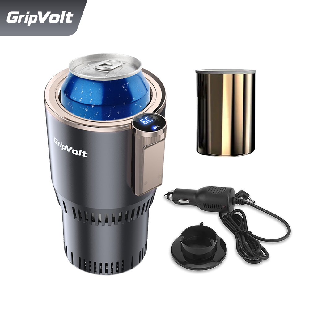 GripVolt Cooling & Heating Car Cup Holder - Drink Chiller Machine